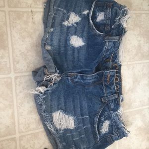 jean shorts